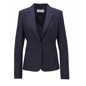 Boss Pinstripe Jaxtina Blazer